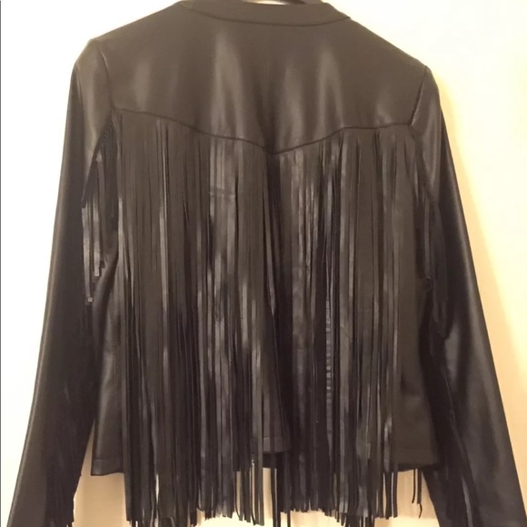 INC international concepts fringe jacket - Picture 2 of 4